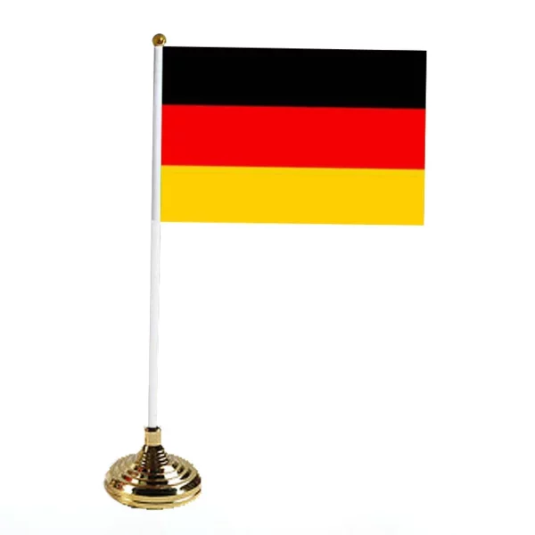 Desktop Fabric Flag - 21x14cm Flag + 30cm Stand (OPP Bag Packaging) - Image 8
