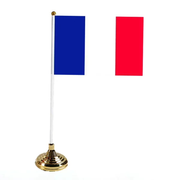 Desktop Fabric Flag - 21x14cm Flag + 30cm Stand (OPP Bag Packaging) - Image 9