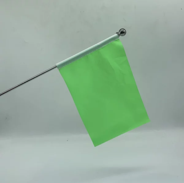 Premium Polyester Cloth Flag - 15x21cm (Complete Set with Display Base)