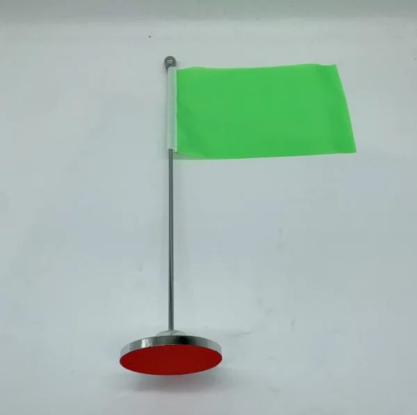 Premium Polyester Cloth Flag - 15x21cm (Complete Set with Display Base) - Image 2
