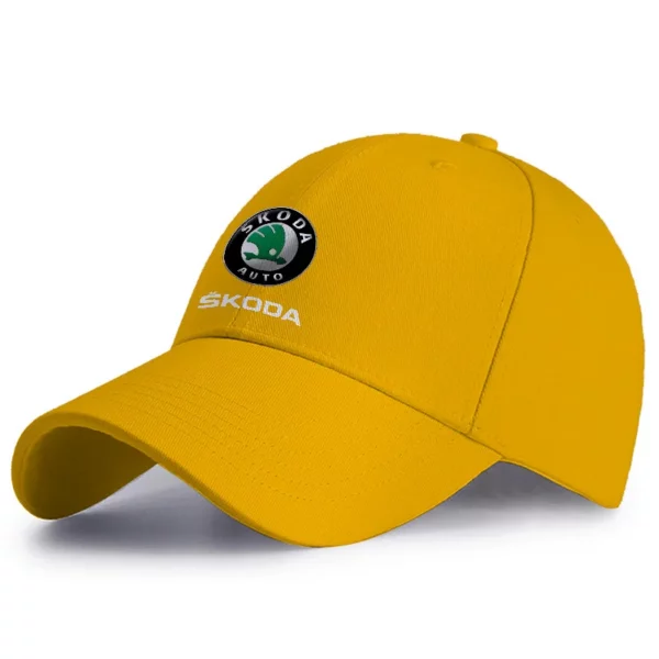 Classic 100% Cotton Snapback Cap - 58cm Head Size, 11cm Crown Height - Image 4