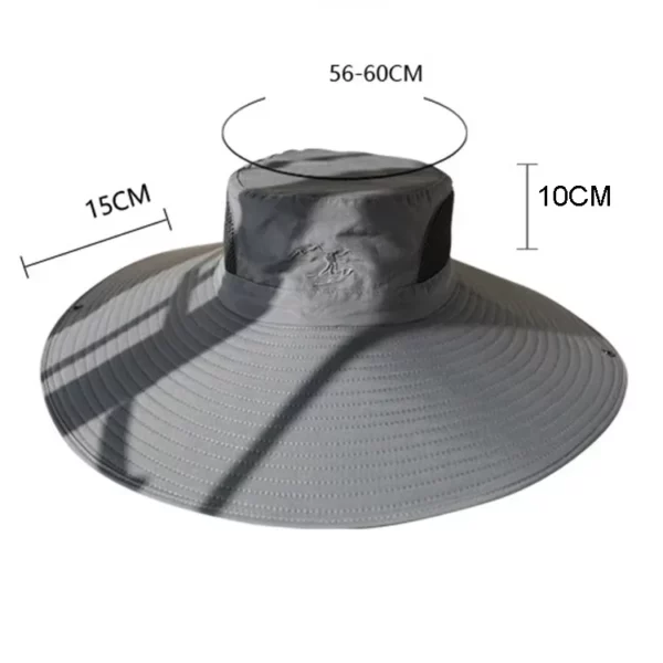 Mini Cotton Bucket Hat - 6.5*7.5cm (Fashion Unisex Design) - Image 2