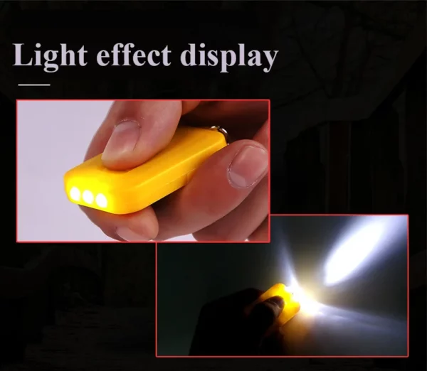 Keychain with solar and light outdoor keychain - Image 5