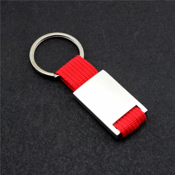 Simple cloth + metal keychain - Image 9