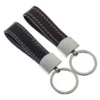 Simple pu leather + metal keychain - Image 6