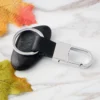 Simple pu leather + metal keychain - Image 5