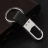 Simple pu leather + metal keychain - Image 6