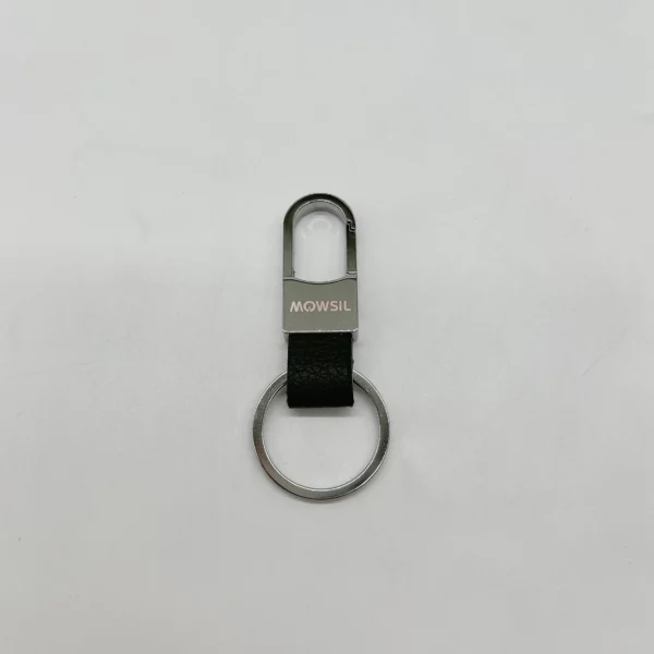 Simple pu leather + metal keychain - Image 9