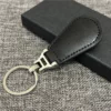 Simple pu leather + metal keychain - Image 4