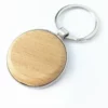 ECO friendly bamboo + metal keychain - Image 4