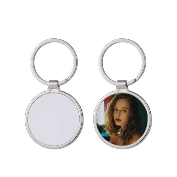 Metal Keychain, Zinc Alloy Single Tag Keychain, Advertising Promotional Small Gift. - Image 2