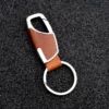 Simple pu leather + metal keychain - Image 6