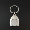 Simple metal keychain with metal logo - Image 7