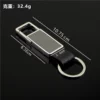Retangle Metal Keychain, Zinc Alloy Single Tag Keychain, Advertising Promotional Small Gift. - Image 8