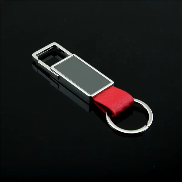 Retangle Metal Keychain, Zinc Alloy Single Tag Keychain, Advertising Promotional Small Gift. - Image 10