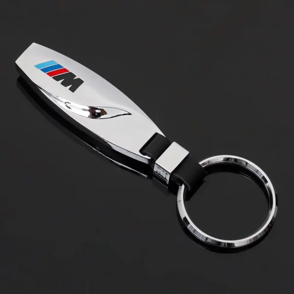 Flash metal keychain with metal logo - Image 7
