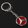 Customized logo metal keychain with metal logo