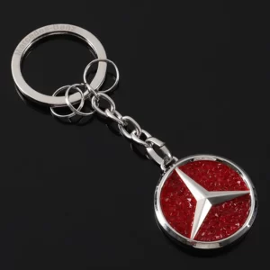 Customized logo metal keychain with metal logo