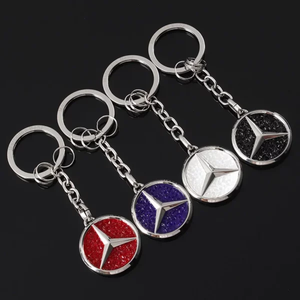 Customized logo metal keychain with metal logo - Image 3