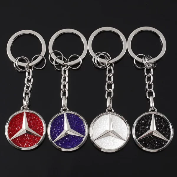 Customized logo metal keychain with metal logo - Image 4