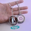 Customized logo metal keychain with metal logo - Image 5