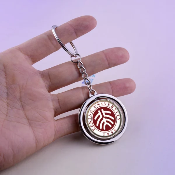 Customized logo metal keychain with metal logo - Image 9