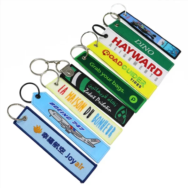 Cheap customized print logo keychain - Image 5