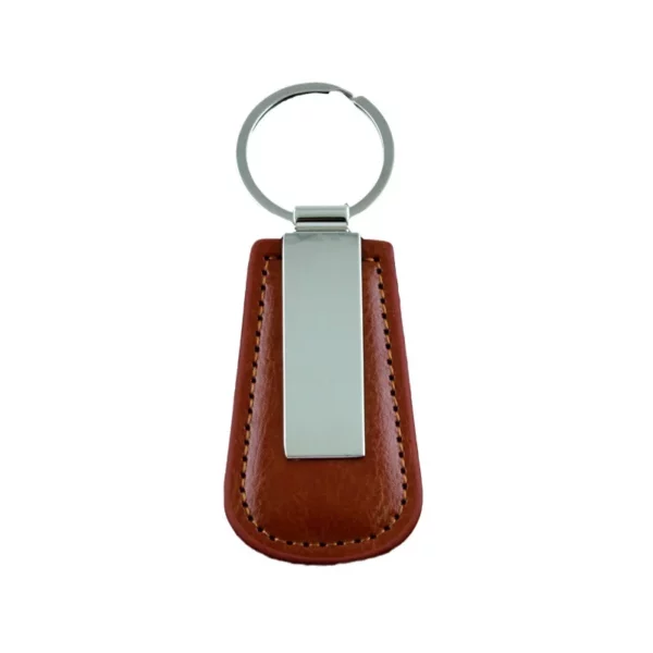 High quality PU leather + metal keychain - Image 8