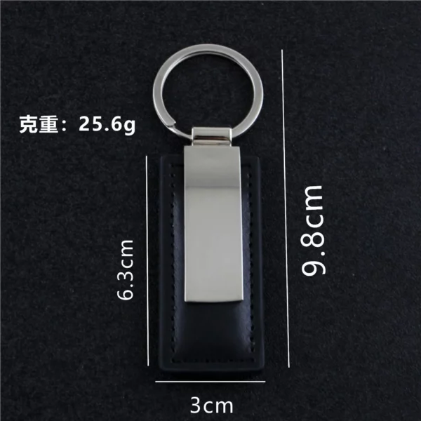 High quality PU leather + metal keychain - Image 10