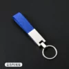 Simple pu leather + metal keychain - Image 7