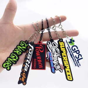 PVC cheap promotion keychain