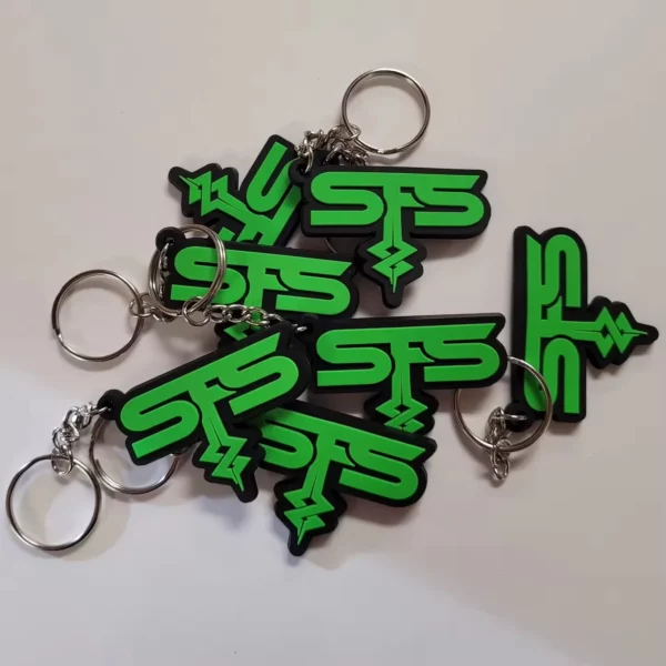 PVC cheap promotion keychain - Image 3