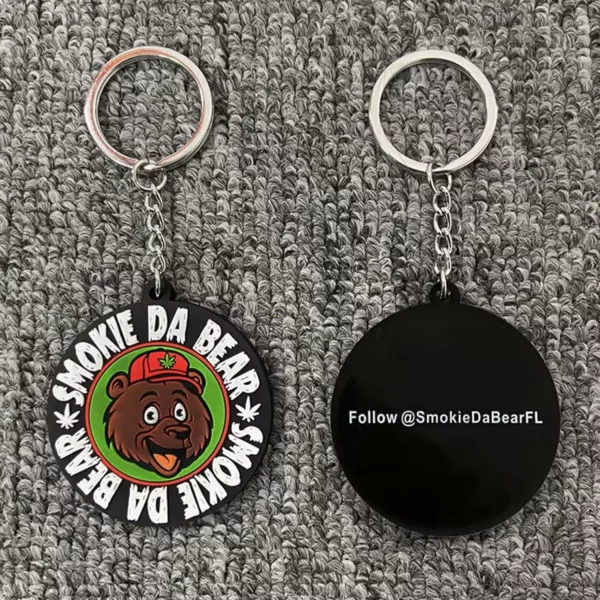 PVC cheap promotion keychain - Image 4