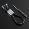 Simple metal keychain with metal logo - Image 7