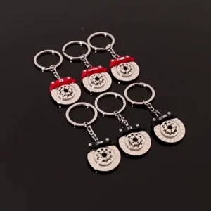 Metal keychain with customized logo