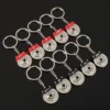 Metal keychain with customized logo - Image 3