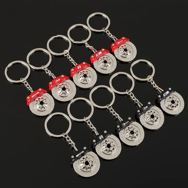Metal keychain with customized logo - Image 3