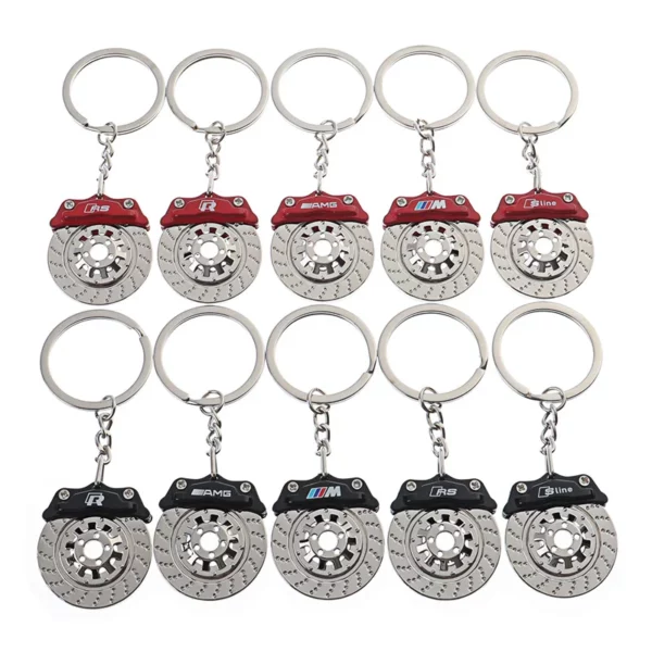 Metal keychain with customized logo - Image 6
