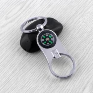 Compass keychain