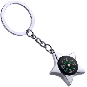 Compass keychain