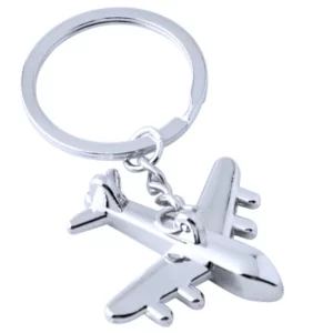 Airplan shape keychain