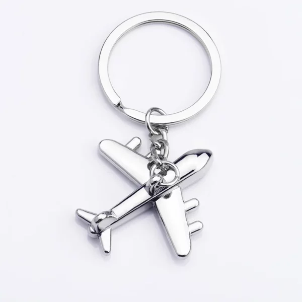 Airplan shape keychain - Image 3
