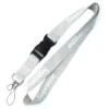 Standard Polyester Lanyard - 100cm x 2.5cm (Black/Blue/Red or Custom Color) - Image 5