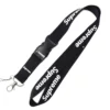 Standard Polyester Lanyard - 100cm x 2.5cm (Black/Blue/Red or Custom Color) - Image 6