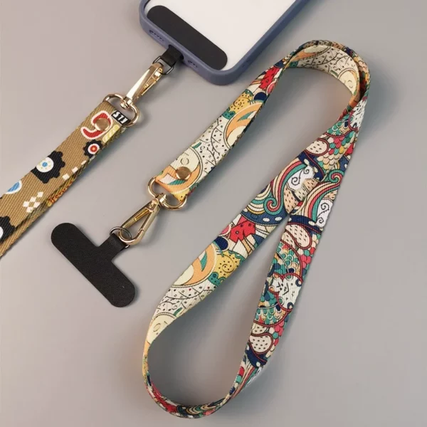 Extra Long Polyester Lanyard - 120cm x 2cm (20g, Smooth Finish) - Image 3