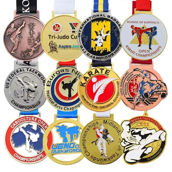 Custom Zinc Alloy Medal - 6.5*6.5cm (OPP Bag Packaging, Personalized Design Available)