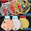 Custom Zinc Alloy Medal - 6.5*6.5cm (OPP Bag Packaging, Personalized Design Available) - Image 3