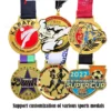 Custom Zinc Alloy Medal - 6.5*6.5cm (OPP Bag Packaging, Personalized Design Available) - Image 7