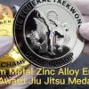 Custom Zinc Alloy Medal - 6.5*6.5cm (OPP Bag Packaging, Personalized Design Available) - Image 8