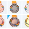 Premium Crystal Award Medal - 66*10mm (Elegant Recognition Piece, OPP Bag)